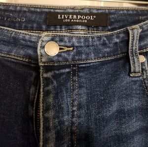 Liverpool Los Angeles Dark Blue Women's Boot Cut Jeans